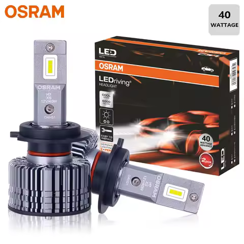OSRAM LED H4 H7 H11 XLZ-40W Car Headlight H8 H16 HB3 HB4 9005 9006 9012 LEDriving Super Bright 6000K White LED Car Upgarde Lamps