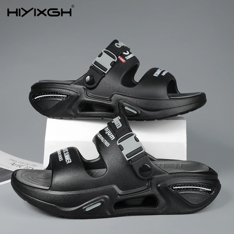 

Men's Slippers Summer Beach Non-Slip Lightweight Sandals 2025 New Outdoor Driving Shoes Men Slippers Sport Casual Footwear