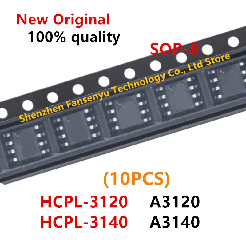 (10piece)100% New HCPL-3120 HCPL3120 A3120 HCPL-3140 HCPL3140 A3140 SOP-8 Chipset