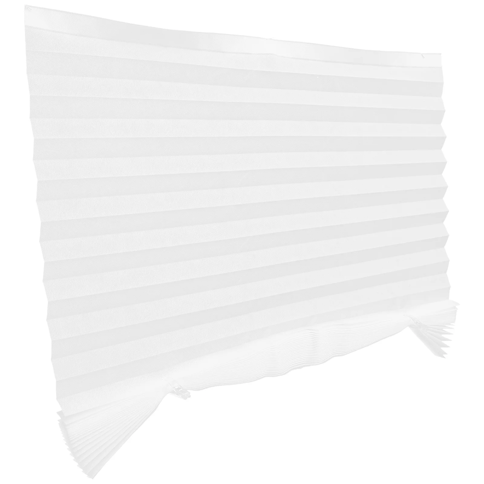 

Pleated Self-Adhesive Blind No Drilling Privacy Protection Day Night Window Door Curtains Blackout Shade Door Blinds No Drilling