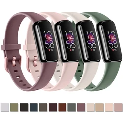 New Soft TPU Strap For Fitbit Luxe Band Watchband Bracelet For Fitbit Luxe Strap Sport Smart Watch Wristband Replacement