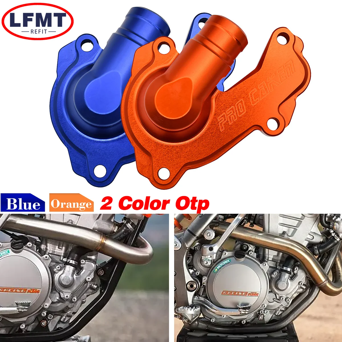 Motorcycle CNC Water Pump Guard Cover Protector For KTM GASGAS EC-F MC-F EXC-F SX-F XC-F XCF-W 250 350 FC FE FX 2016-2022 2023