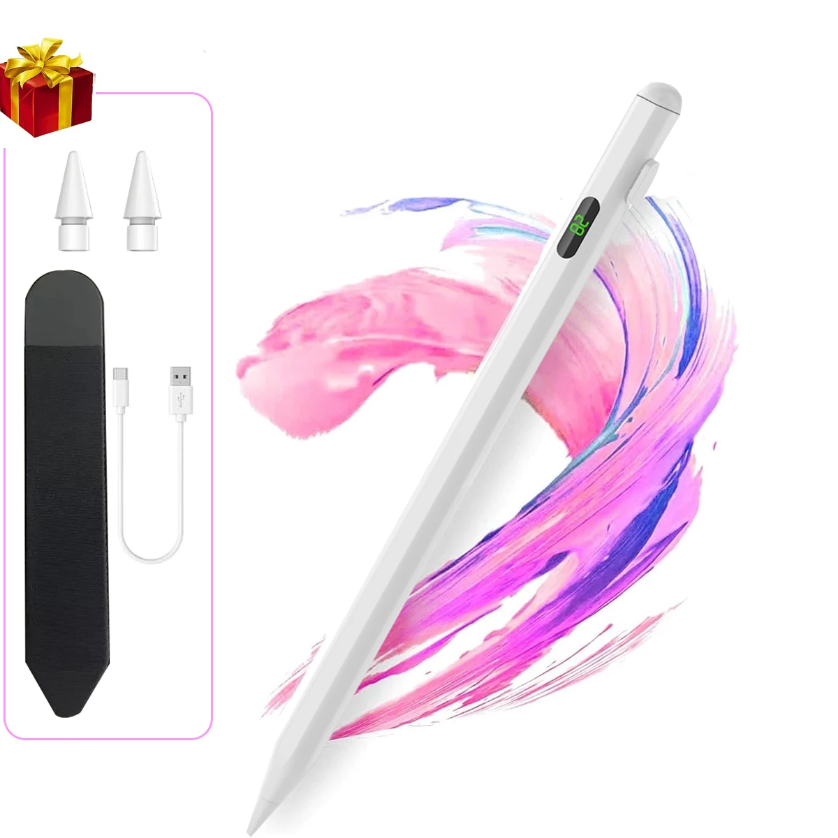 

Стилус для iPad 2018-2025, iPad Pencil 10 и 9-го поколения, такой же, как Apple Pencil 1-го поколения, работа для Apple 6 ~ 11th