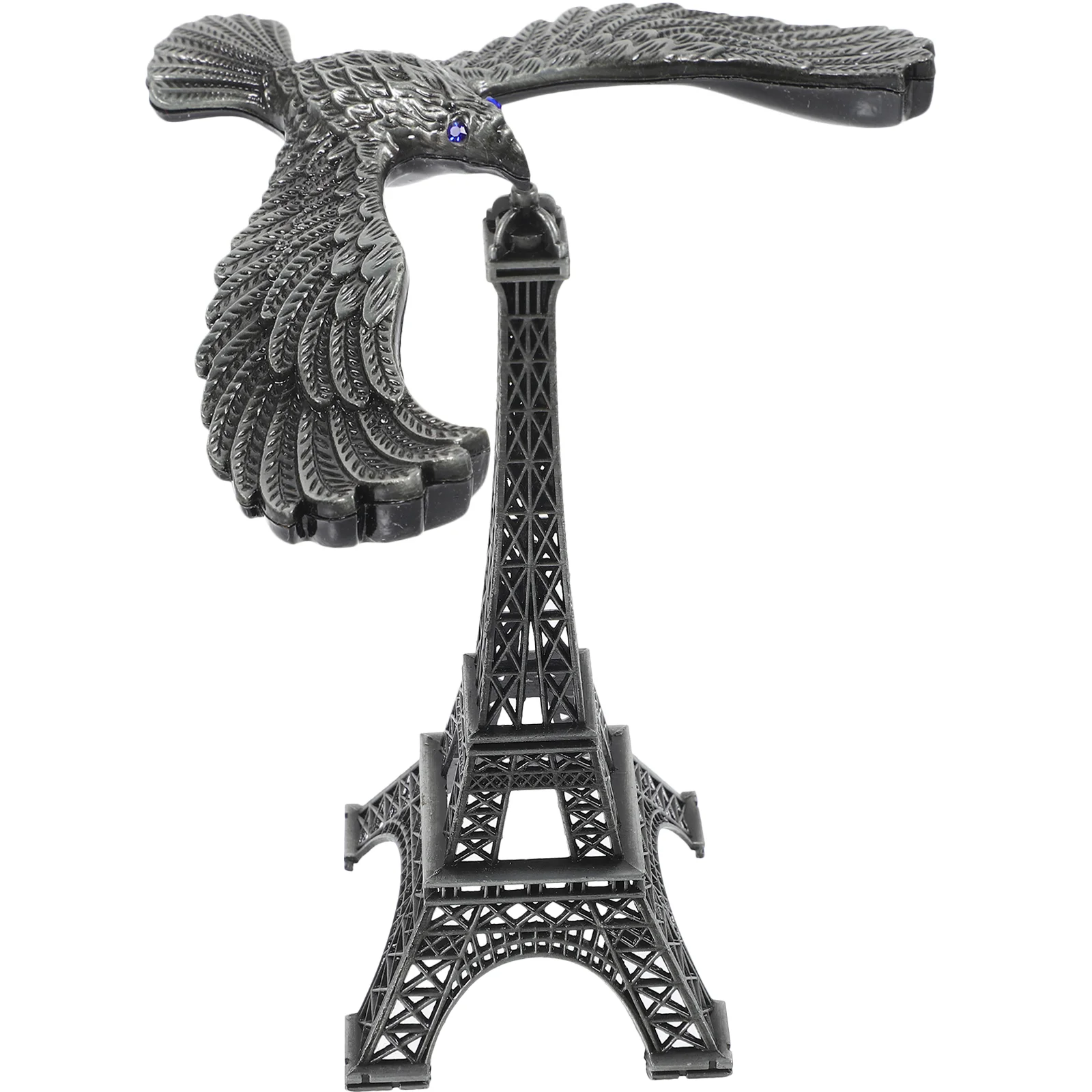 ตกแต่งบ้านโมเดิร์น Balance Bird Vintage EIFFEL Tower รุ่นทองเหลือง Eagle โลหะผสมเด็ก