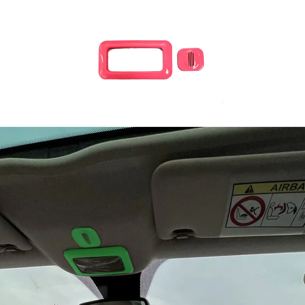 For Fiat 500 roof reading light Trim Strip
