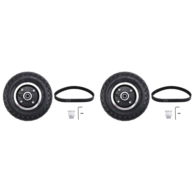 

2 шт., 200X50 мм, электрический мотор-редуктор для скейтборда, комплект колес для грузовика для лонгборда, внедорожная доска, шкив колеса