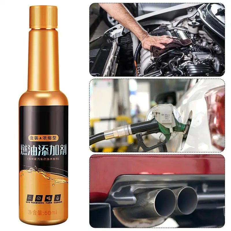 Additivo olio per motore auto Detergente per convertitore catalitico da 60 ml Detergente per scarico motore Detergente per sistema di emissioni Sistema di olio protettivo