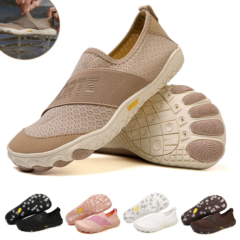 

New Unisex Barefoot Aqua Shoes Swimming Water Shoes Women Men Fitness Sneakers Outdoor Beach Sandals Upstream Shoes Large Size