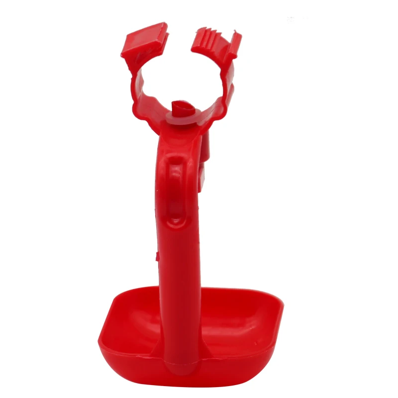 5/20/30 Pcs Chicken Automatic Drinking Cup Pigeon Waterer Plastic Red Nipple Hanging Cup Waterer Aviary Poultry Drinking Tool
