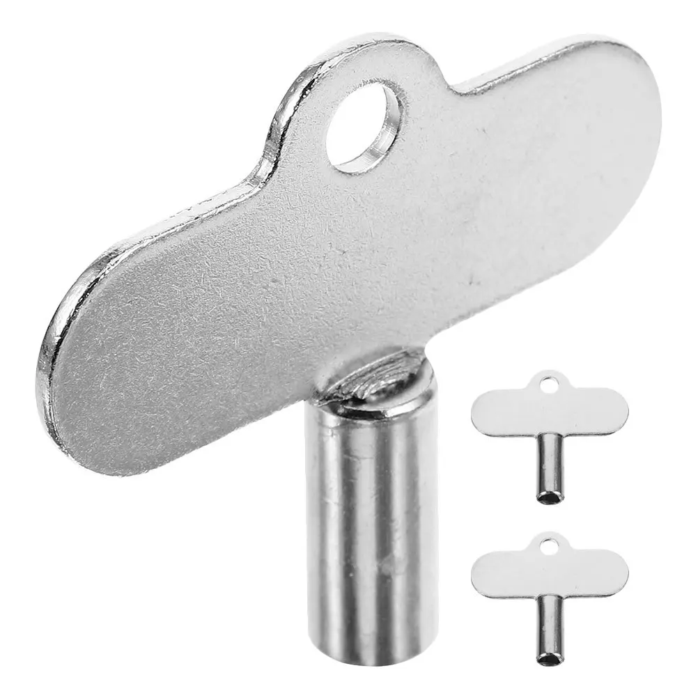 

3pcs Radiator Bleeding Valve Key Universal Metal Water Key For Old Radiator Air Vent Plumbing Tool Heater Bleed Socket Gas Meter