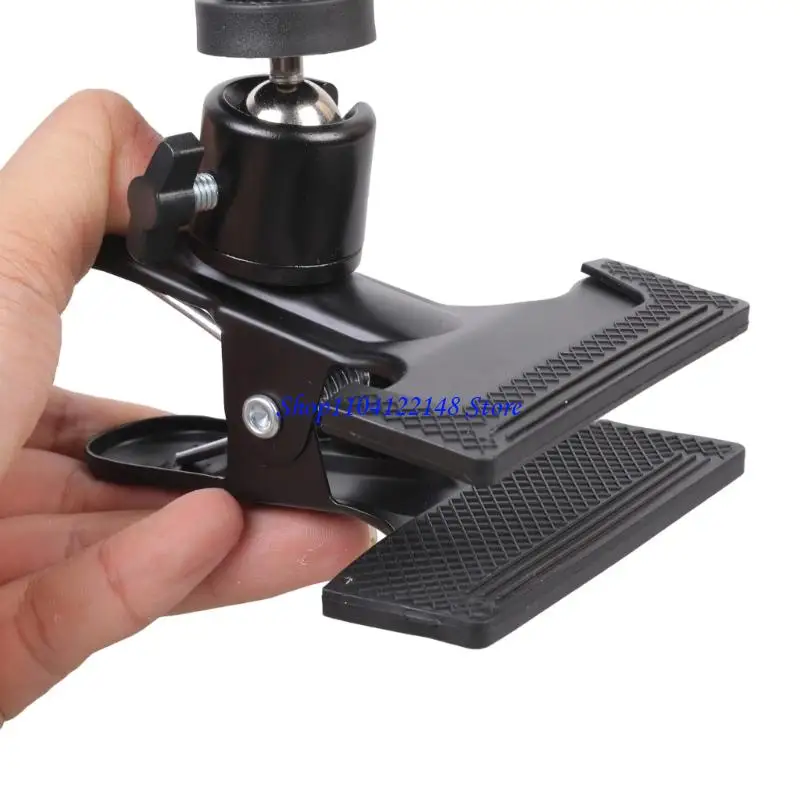 P9FA Microphone Mic Clip Holder Upgraded Replacement Clamp Microphone Organization