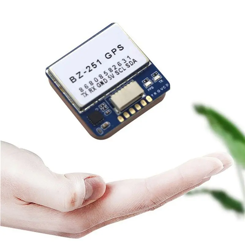 QWE-2X BZGNSS BZ-251 GPS Dual Protocol For FPV Flight Control Fixed-Wing Out Of Control Return Rescue Drone Parts