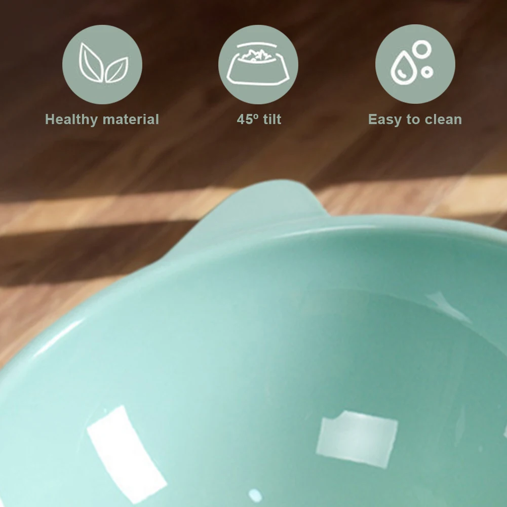 Ergonomic Elevated Cat Bowl 5