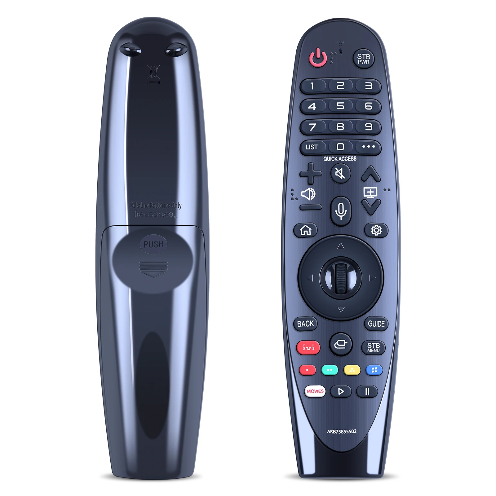 جهاز التحكم عن بعد الصوتي MR20GA AKB75855502 للتلفزيون الذكي AI ThinQ 4K UN8 UN7 UN6 #2