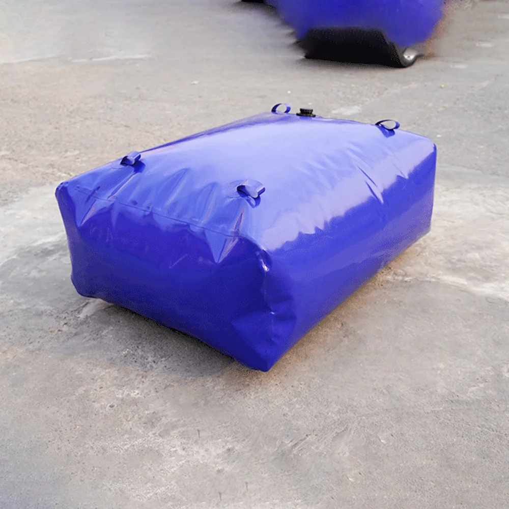 Der heiß verkaufte Wasserbeutel 1000L aus PVC-Material kann zur Aufbewahrung von Wasser und Katastrophen verwendet werden