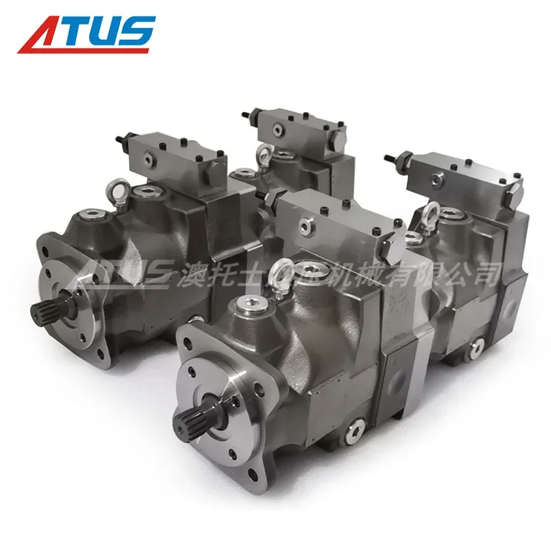 variable piston pump PV016R1L1JHNMFC spline shaft hydraulic pump, construction machinery double oil pump