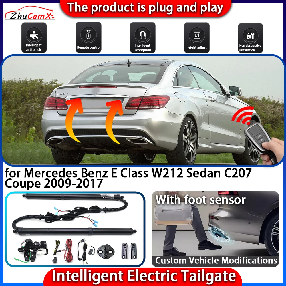 

Smart Powered Tailgate System for Mercedes Benz E Class W212 Sedan C207 Coupe 2009-2017 Automatic Intelligent Lift Control Kit