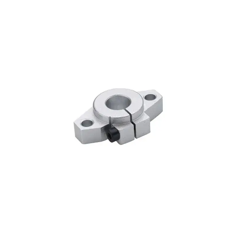 1/2/4PCS SHF8 SHF10 Linear Shaft Support Rail Bearing For XYZ Axis Table CNC Router 3D Printer Parts SHF12 SHF16 SHF20 SHF25