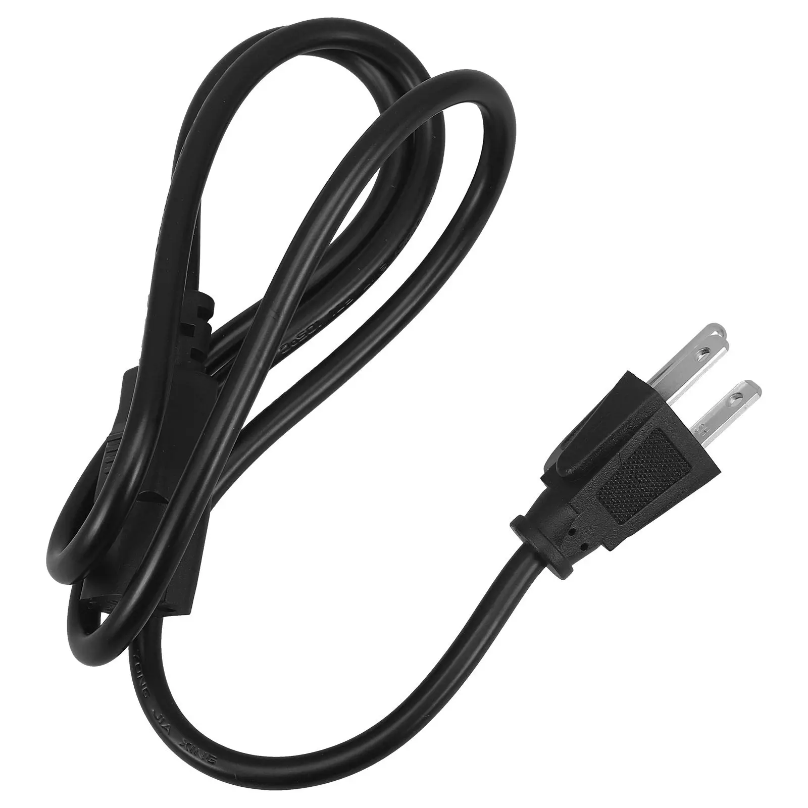 Us Standard Household Power Cord 3-Prong PVC Replacement Cable for Computer TV Printer Rice Cooker Electric Cooker Cable