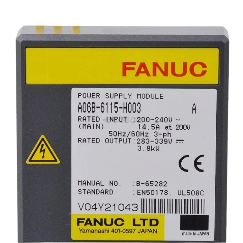 

Сервоусилитель Fanuc A06B-6115-H003, проверен, исправен, с ускоренной доставкой