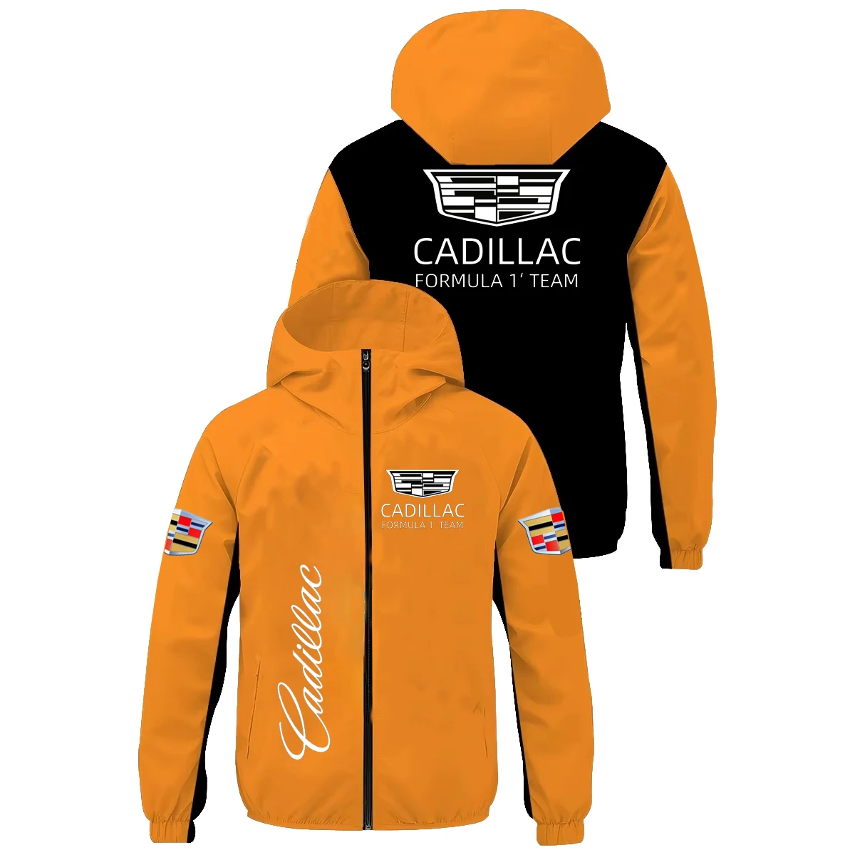

3D printed racing suit - Cadillac 2026 Xing Peiress supporter jacket - Chico Cadillac jacket - Outdoor motorcycle - Riding