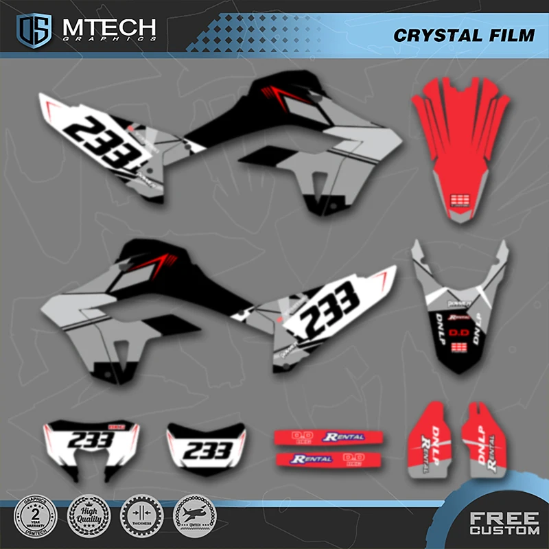 

DSMTECH мотоциклетные графические фоновые наклейки, наборы наклеек для HONDA CRF300L 2021 для CRF300L 2021 CRF 300L 01