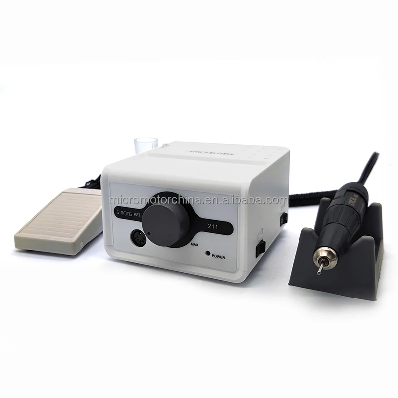 

Portable Home Use Salons 65w Nail Drill 35000 Rpm Desktop Strong 211 Electric File Manicure Pedicure Finger Acrylic Nail