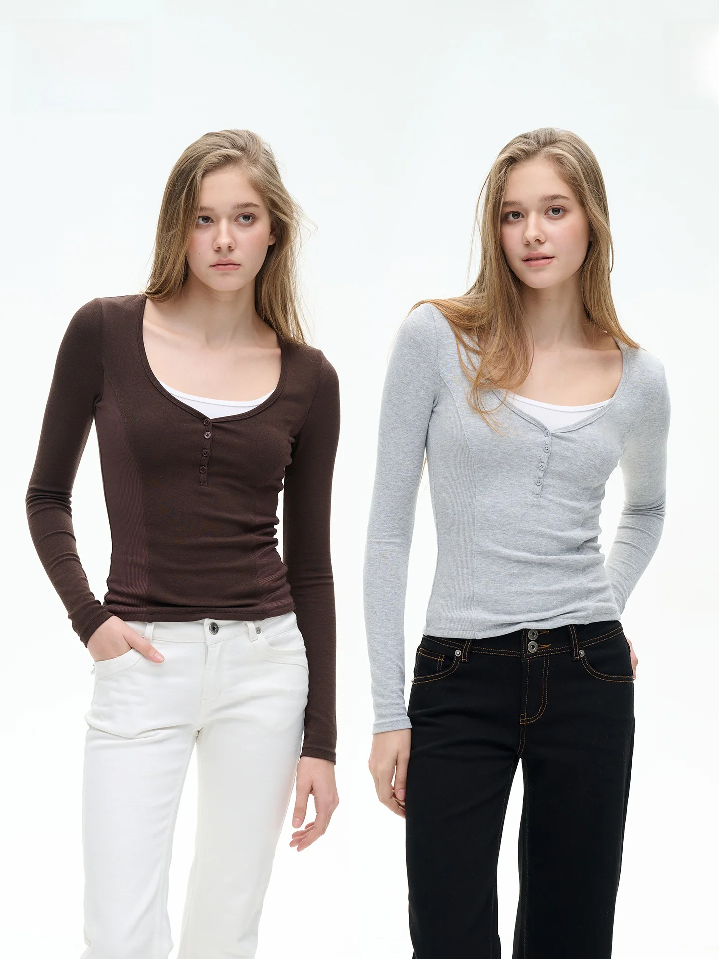 

Женский вязаный комплект из двух предметов LeiYu Labs: новая зимняя коллекция 2025, облегающий топ-база с эффектом иллюзии, для ношения под одеждой, в уличном стиле...