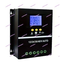 60A 80A 100A MPPT Solar Charge Controller 12V 24V 36V 48V Solar Panel Battery Intelligent Regulator for Lead-acid/Lithium