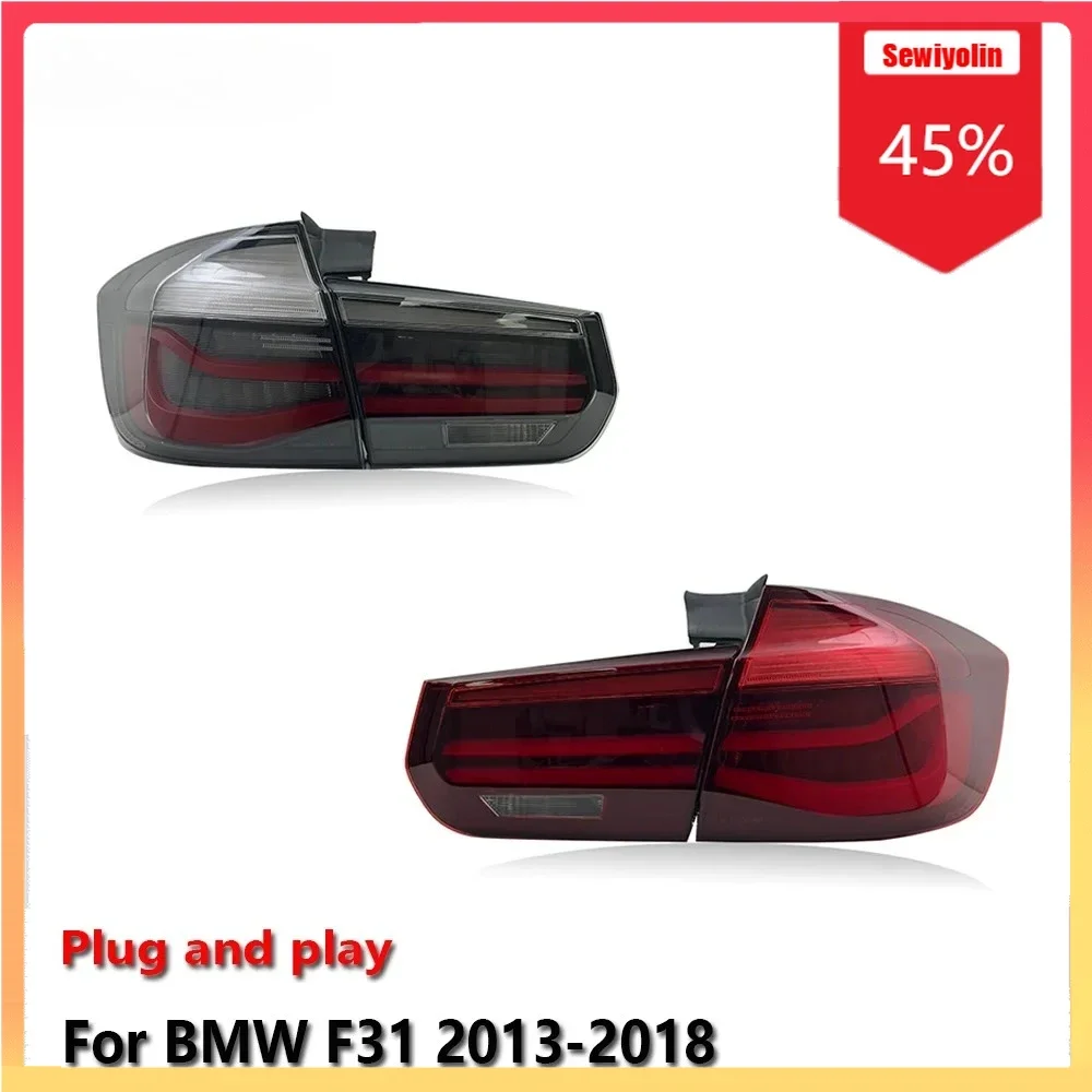 

Car Accessories LED Auto Tail Lights For BMW F31 2013-2018 DRL Fog Rear Trailer lamps Turning Signal Voiture Plug And