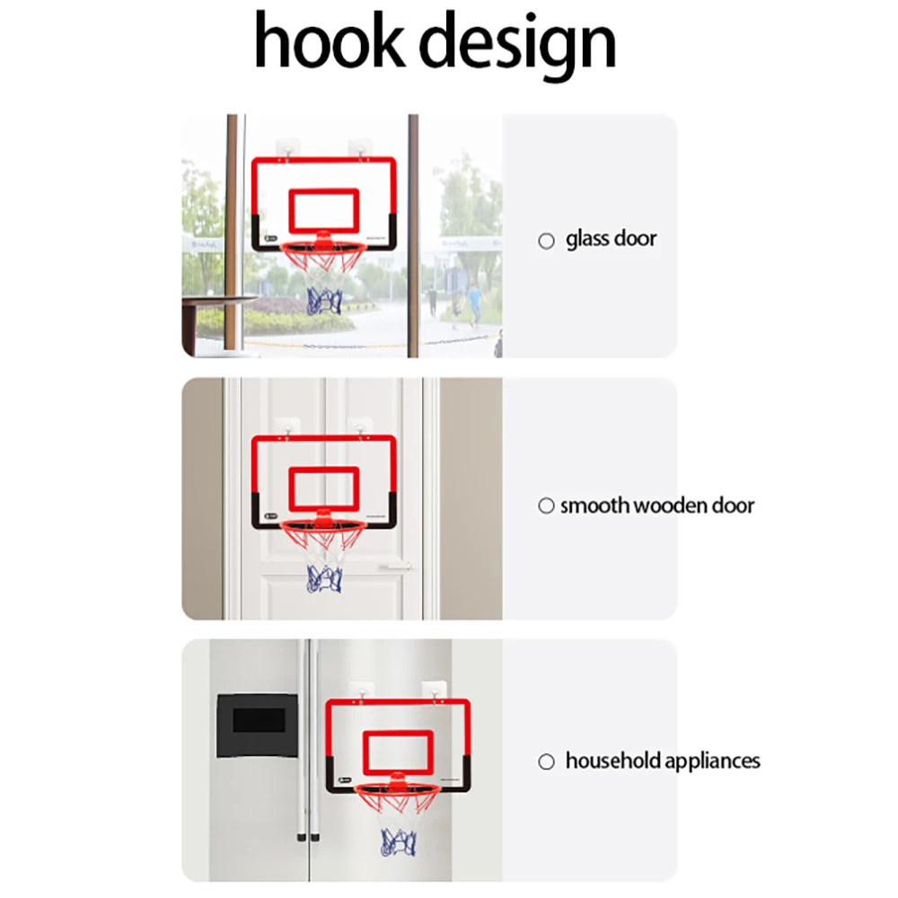 

MOMO Indoor Mini Basketball Hoop Set For Kids Adjustable Mini Basketball Hoop Set Basketball Toy Gifts For Kids Teens