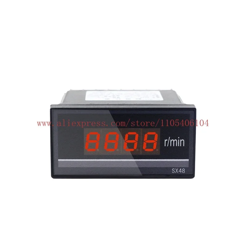 SX48 inverter analog feedback digital display meter 0-10V speed frequency line speedometer 4-20mA DP3 RPM