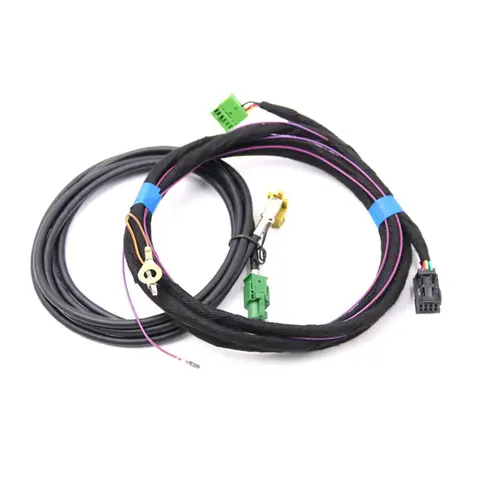 아우디 A3 A4 A5 B9 8W Q3 Q5 Q7 FY 오디오 CarPlay 안드로이드 자동 AMI USB 음악 스마트 폰 인터페이스 AUX-IN 케이블 와이어 하네스