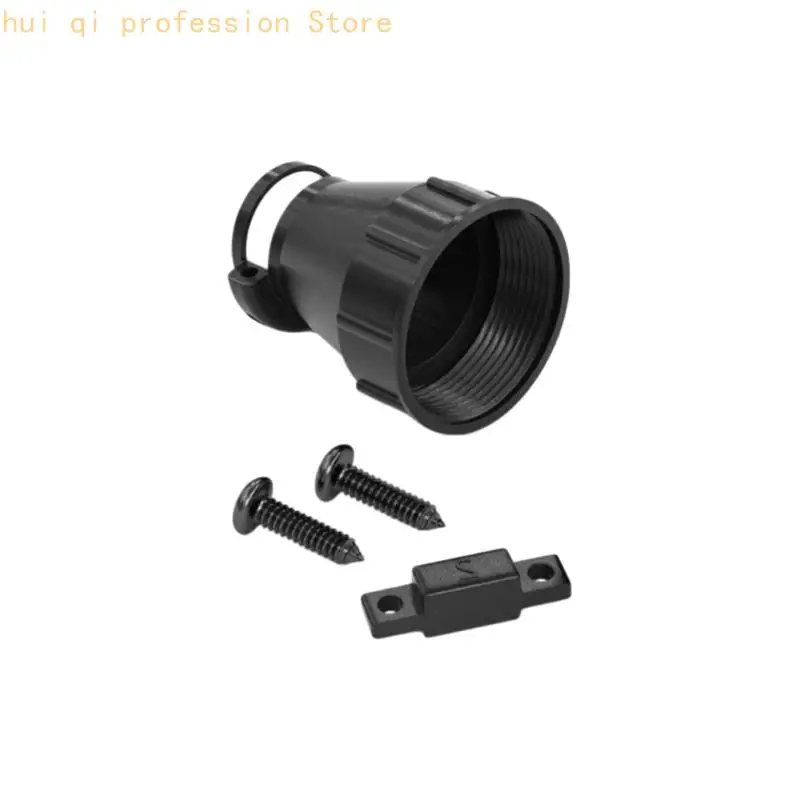 Replacement Wiring Terminal Set for Battery Cable Service with Molded ABS Housing Locking Collar and Flange Mount H8WE