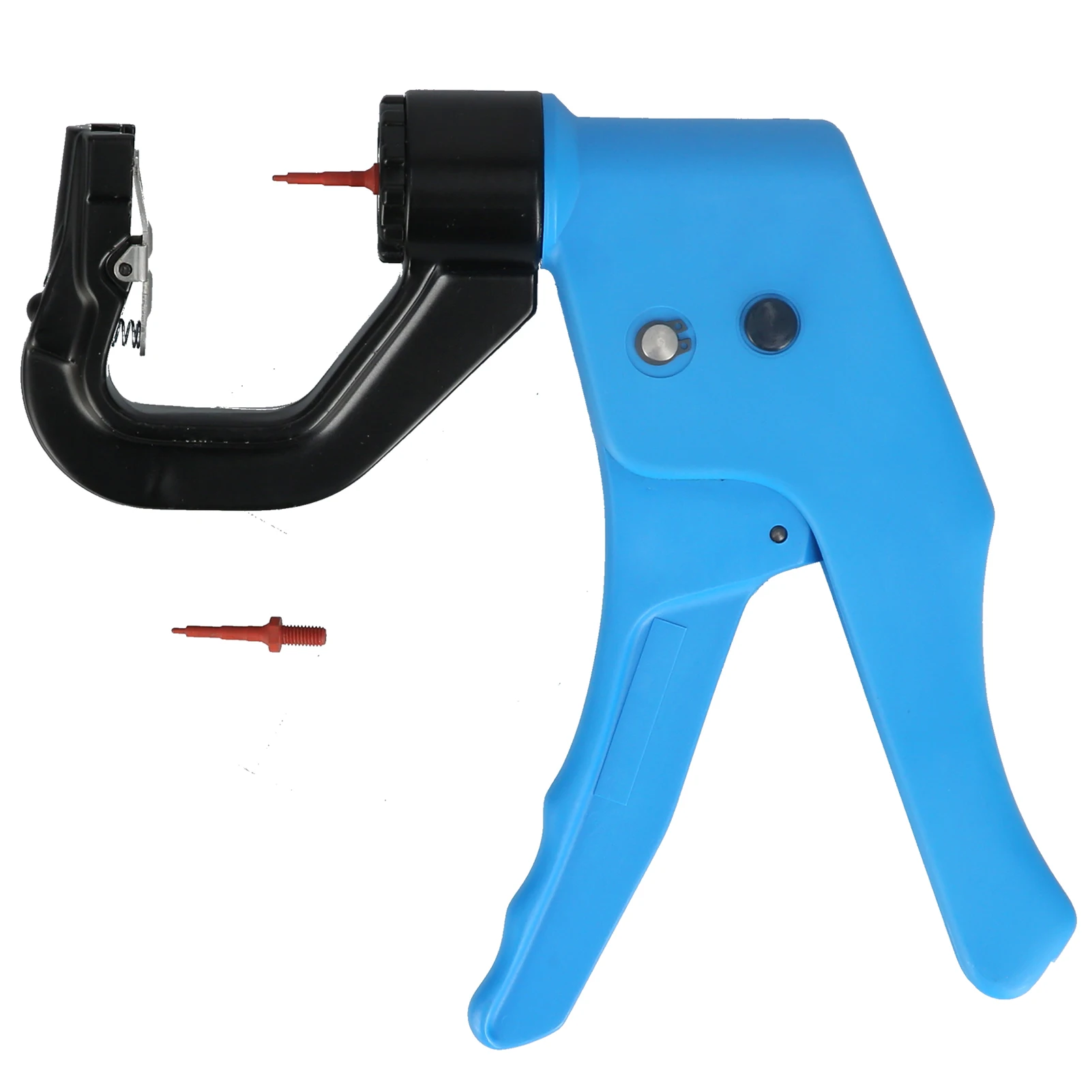 Tang Tag Telinga Rebound Otomatis Alat Identifikasi Pons Telinga Babi Dapat Diputar untuk Ternak