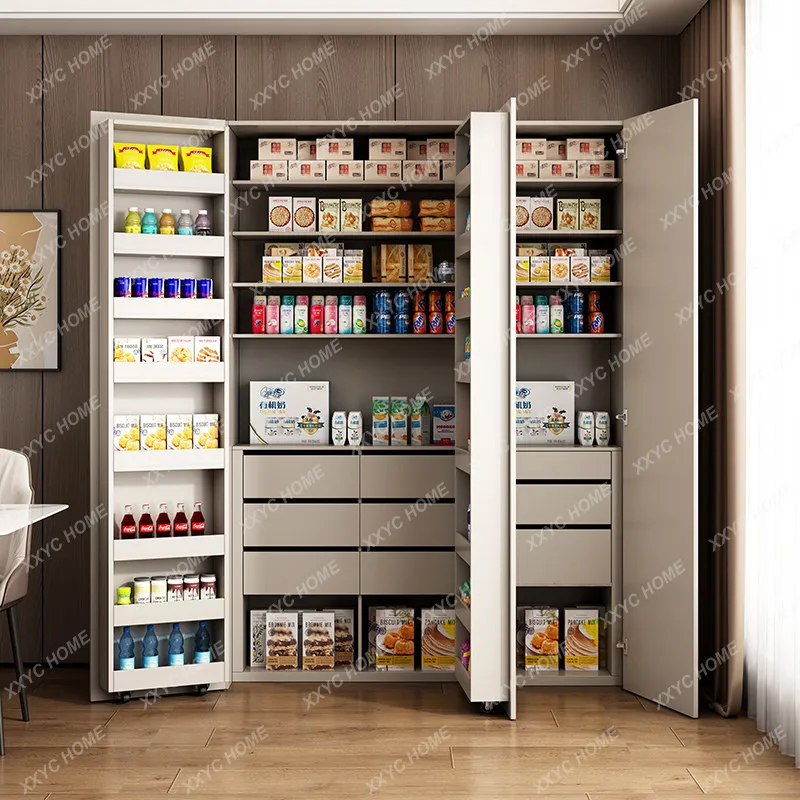 Living room tea embedded refrigerator cabinet storage cabinet