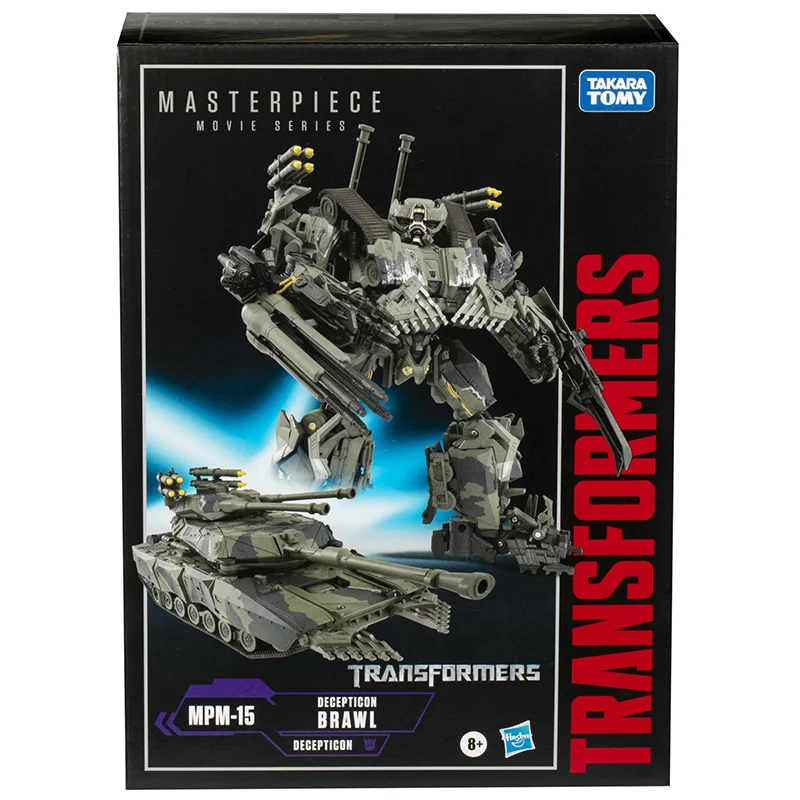 Hasbro Transformers Masterpiece Movie Series MPM-15 Decepticon Brawl 27Cm Original Action Figure Model Children's Toy Gift