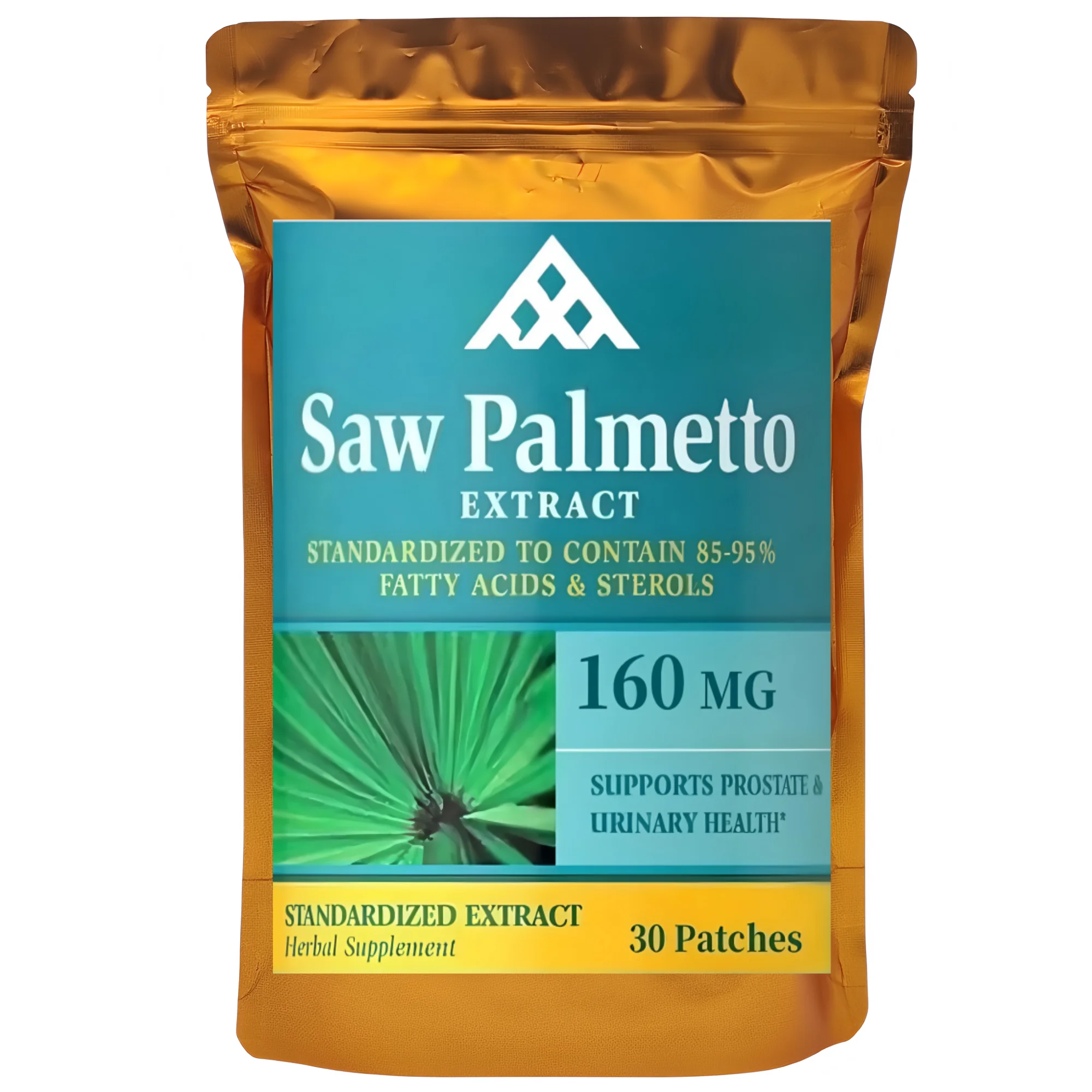

30 Patches Saw Palmetto Transdermal Patches Healthy Prostate Support For Men Urinary Health
