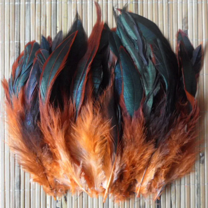 12.5-20cm Feather Decoration Performance Stage Clothing Mask Feather DIY Accessories 50 root per Pack