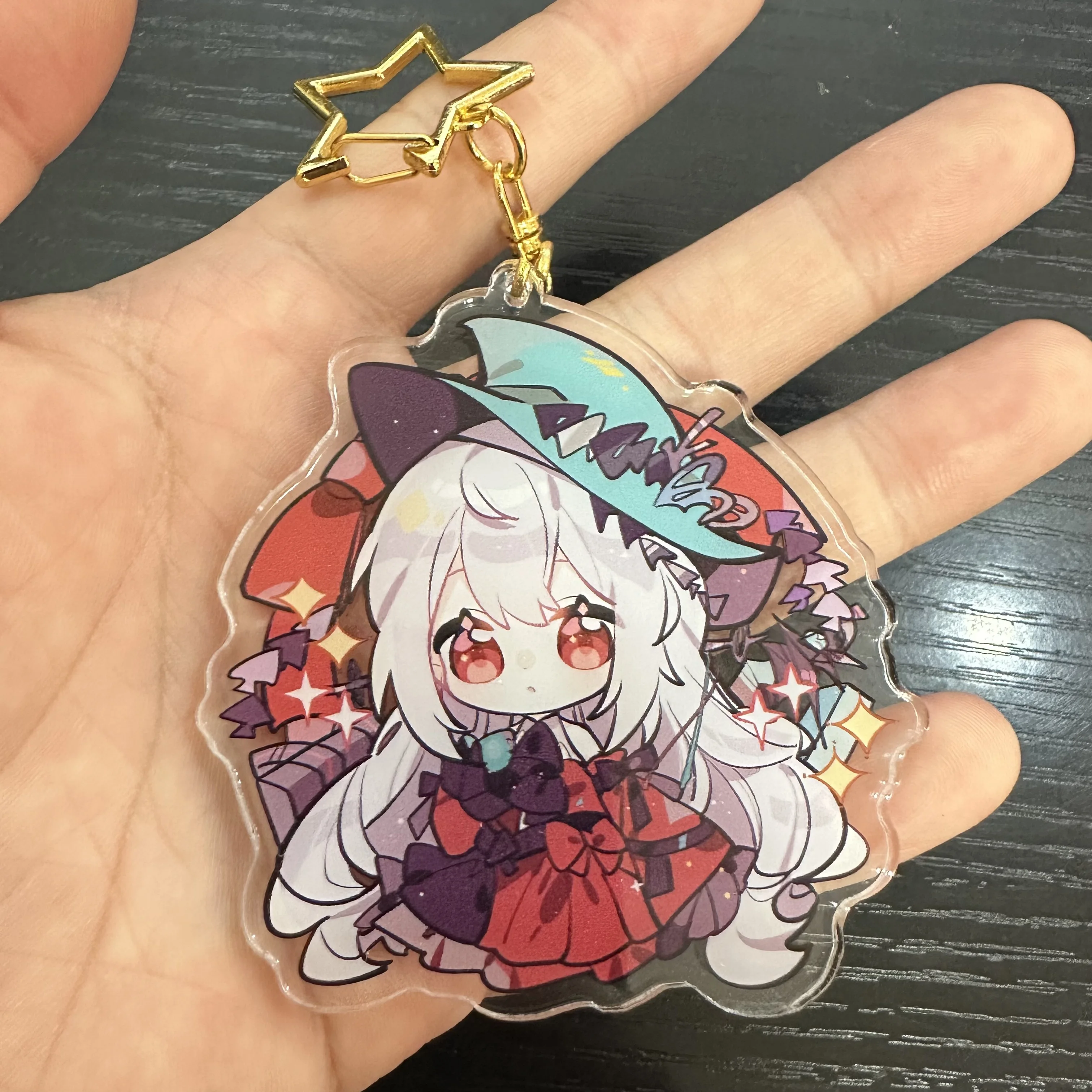 Game Arknights Figures Skadi the Corrupting Heart Lappland Exusiai Cosplay Acrylic Key Chains Fans Christmas Gifts 6CM