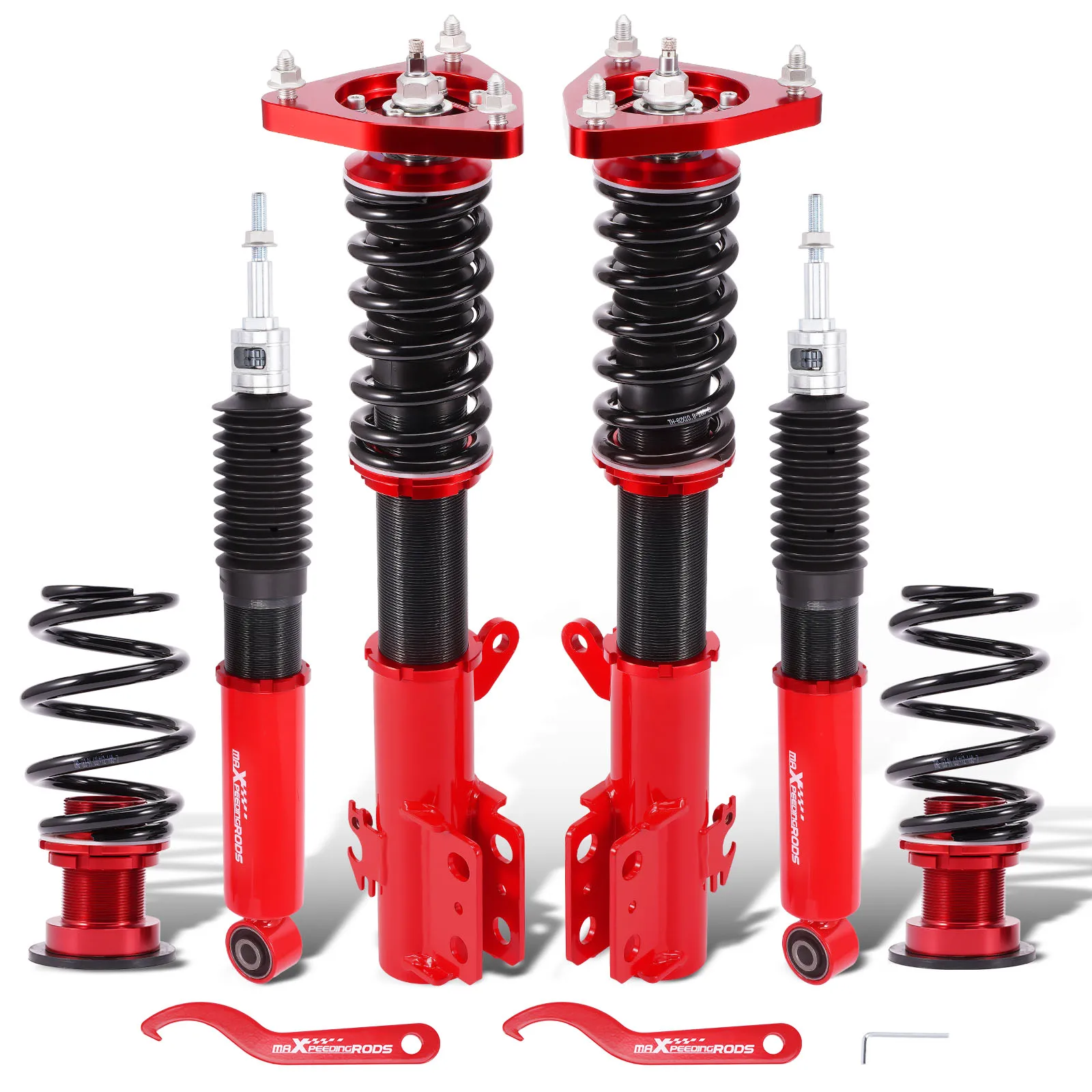 Amortiguadores Maxpeedingrods de 24 Pasos, Kit de Suspensión Ajustable MXR-B3 para Toyota Corolla E210 FWD 2019-2025, Delantero y Trasero