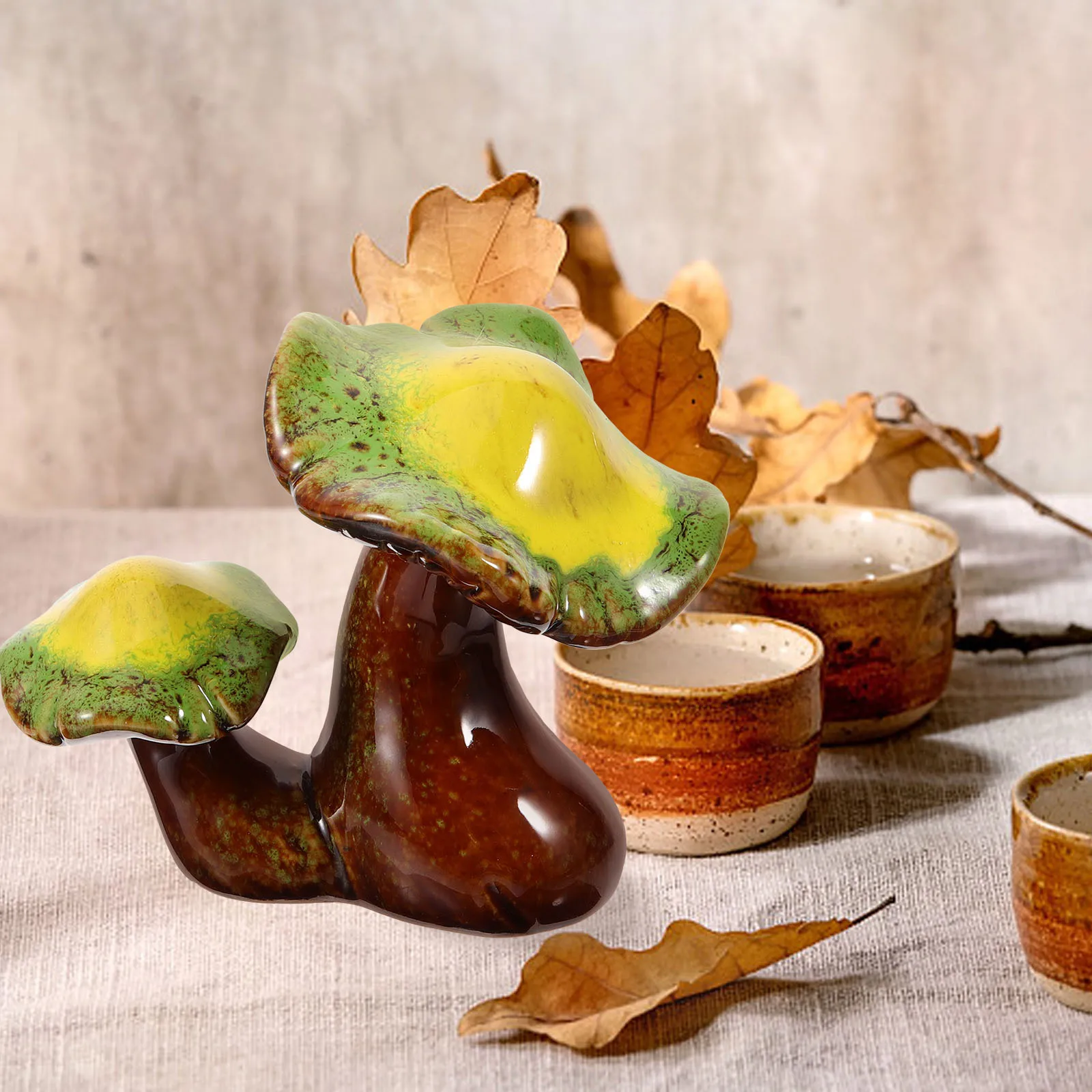 

Miniature Mushroom Simulation Shelf Decoration Garden Landscape Ornament Decorations