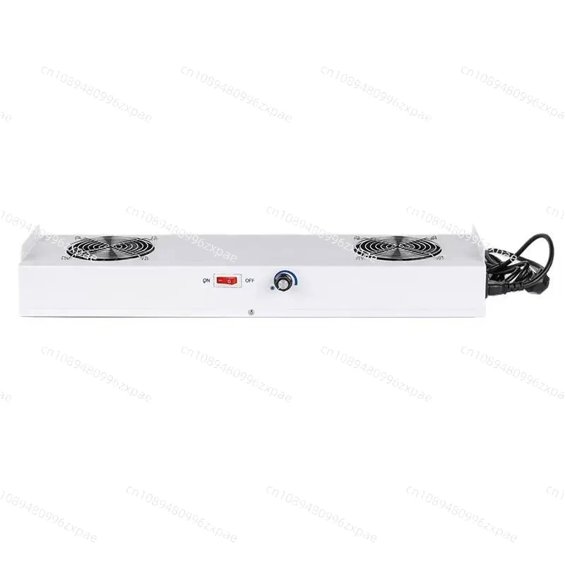 Wall-Mounted DC Dual-Head Ion Fan, Adjustable Air Volume Anti-Static   Industrial Applications