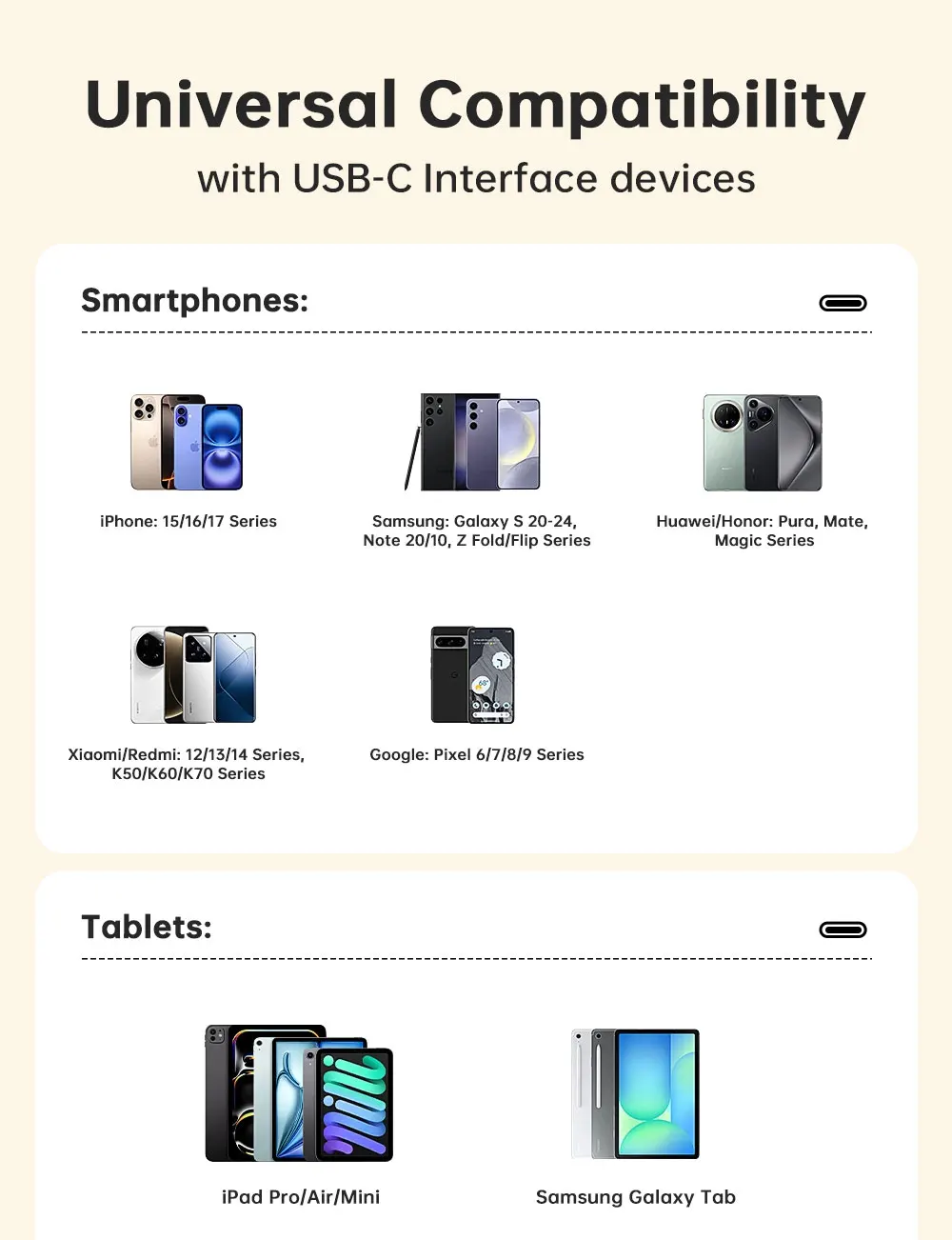 PD 100W USB-C zu Typ-C Schnellladekabel mit magnetischer Befestigung, verwicklungssicher, 480Mbps Datenübertragung, flaches Kabel für iPhone 15 16 17 Mac – Detail 9