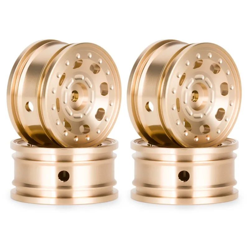 Brass 0.7-inch wheel hub 1/30 AXIAL SCX30 climbing bike upgrade accessories