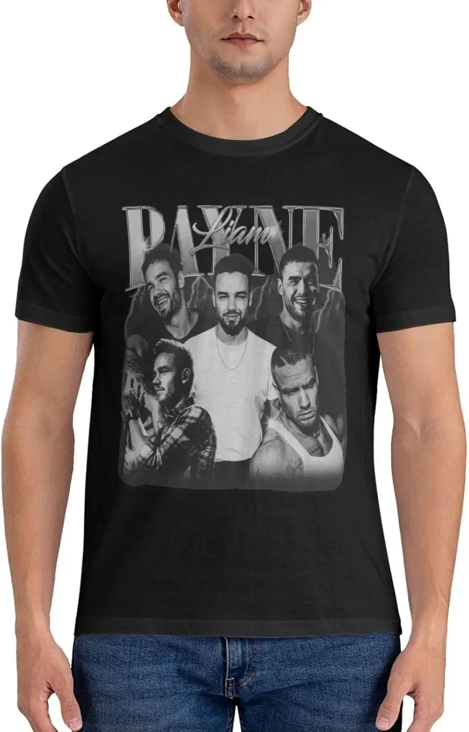 

Adult Men's Short Sleeve T-Shirt Fashion T Shirts Cotton Round Neck T-Shirt Tops Clothes for Men T