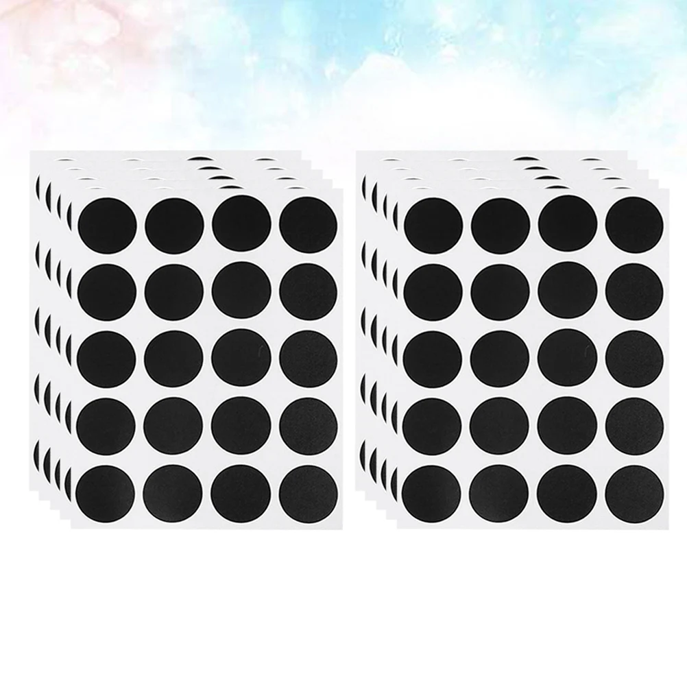 

Waterproof Chalkboard Stickers 10 Sheets Adhesive Labels for Kitchen Bottles Jars Easy to Clean Chalkboard Labels