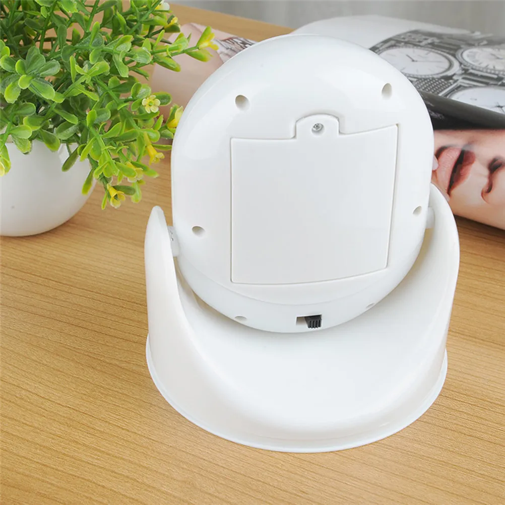 LED Motion Sensor Nightlight Cordless 360 Degree Rotating Base 180 Degree Head Porch Light Soft Flicker Free Eye Protection