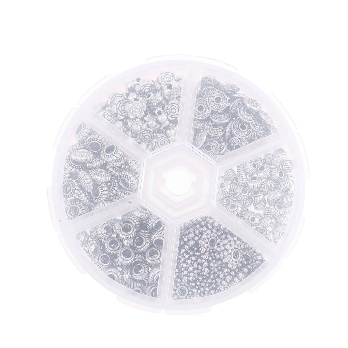 

300Pcs Retro Alloy Pendants DIY Accessories Simple Stylish Necklace Bracelet Earrings Craft Jewelry Making Alloy Spacer Beads