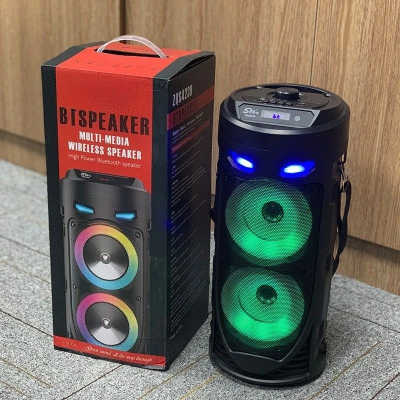 Audio Outdoor Karaoke high-power high-quality speakers sing and volume integrated with microphone Portable subwoofer